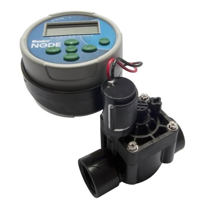 Hunter NODE100VALVE Programmateur à une station avec électrovanne PGV