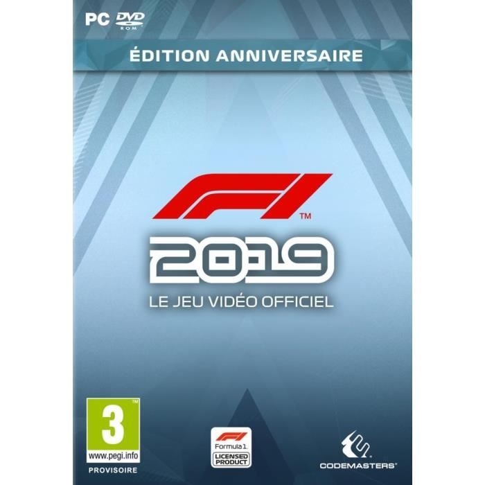 F1 2019 Édition Anniversaire Jeu PC