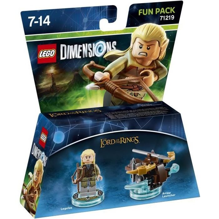 Figurine LEGO Dimensions - Pack Heros - Le Seigneur Des Anneaux - Legolas