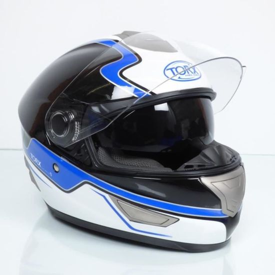 Helmen En Accessoires Visière écran De Casque Torx Moto Torx Blue Neuf