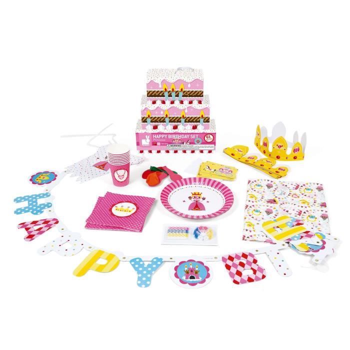 JANOD Happy Birthday Set Princess