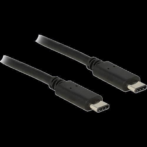 LINEAIRE PCUSB355B Câble Type C mâle / mâle 1m00