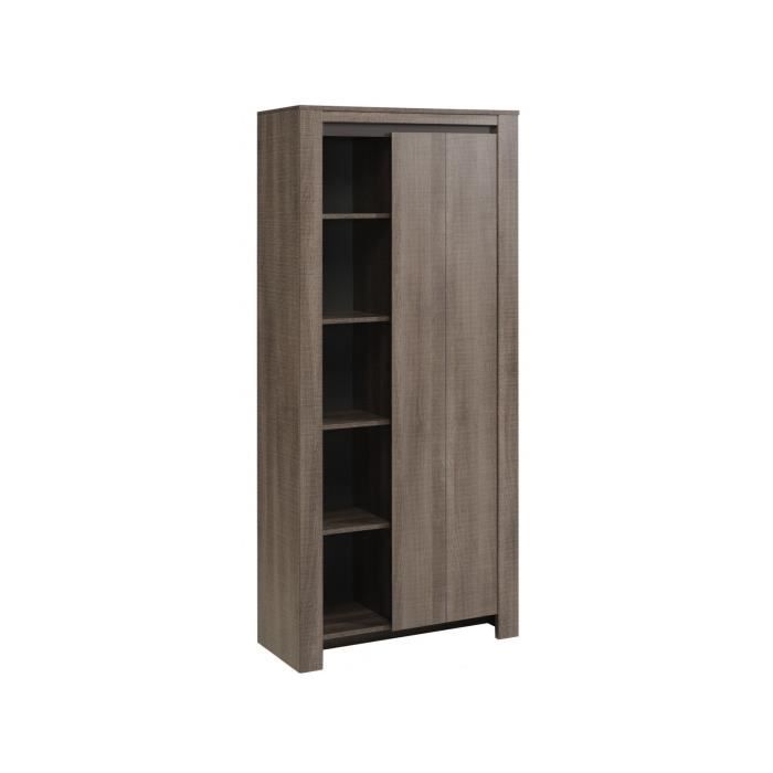 meuble de rangement pour salle à manger coloris chêne réglisse ... - Meuble Rangement Salle A Manger meuble de rangement pour salle à manger coloris chêne réglisse ... - Meuble Rangement Salle A Manger