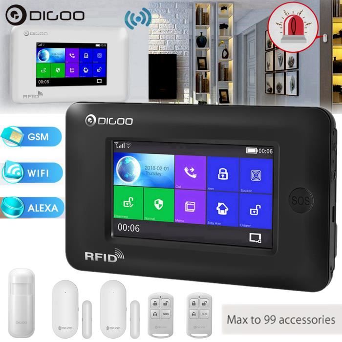 alarme maison alexa