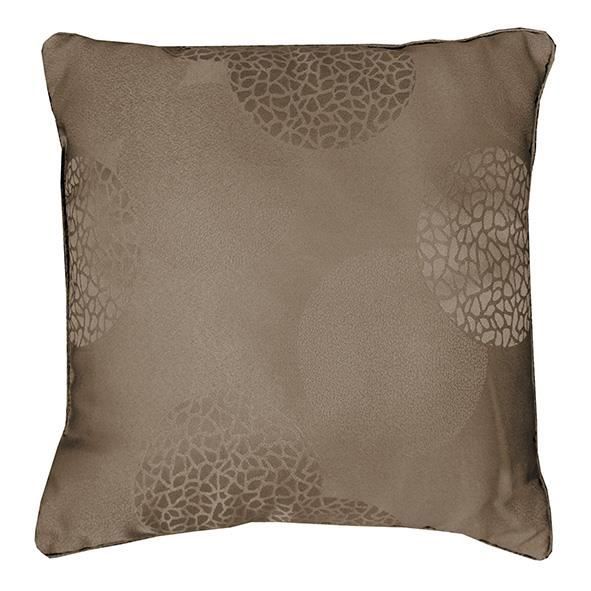 Coussin 40x40 jacquard ECLIPSE taupe - Achat / Vente ...