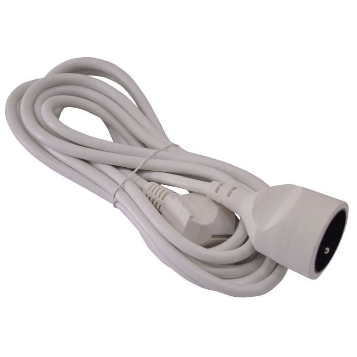 I-WATTS Rallonge électrique 5m 3x1,5mm2