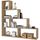 KLUM Meuble étagère contemporain mélaminé décor ch