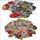 SSStancy Maxi assortiment de 200 autocollants Moti