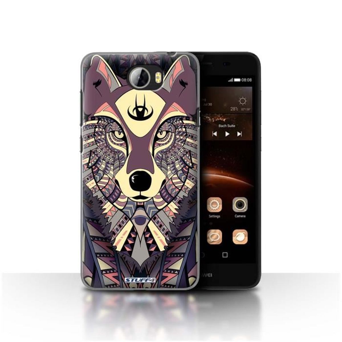 coque loup huawei y5 2019
