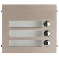 INTERPHONE - VISIOPHONE GF3P Façade 3 Boutons d'appel INTERPHONE - VISIOPHONE GF3P Façade 3 Boutons d'appel