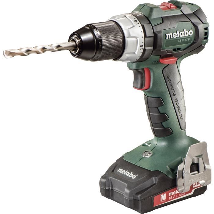 METABO Perceuse à percussion sans fil SB 18 LT BL - 18 V