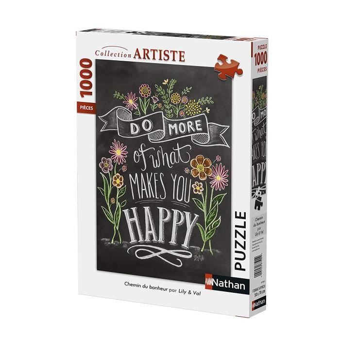 Puzzle Le Chemin du Bonheur Lily & Val - Nathan