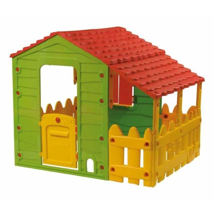 Maisonette / Cabane enfant Ferme avec Auvent