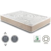 MATELAS Matelas Visco Bambou V12 80x200 cm - 27 cm - 12 cm MATELAS Matelas Visco Bambou V12 80x200 cm - 27 cm - 12 cm