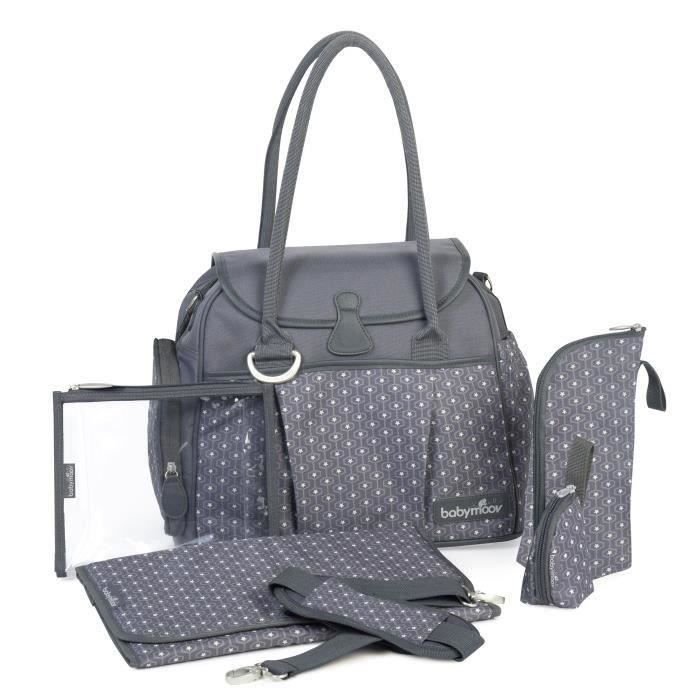 BABYMOOV Sac à Langer Style Bag Zinc