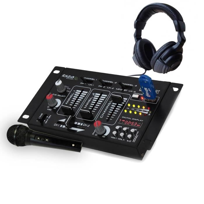 table de mixage 7 entrees
