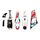 Stand up paddle gonflable Champion Windsurf Rouge