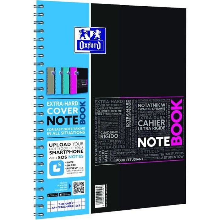 OXFORD Cahier Notebook 160 pages 245 x 31 cm Etudiant