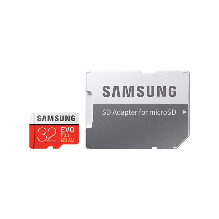 Samsung EVO Plus MB-MC32G - carte mémoire flash - 32 Go - microSDHC UHS-I