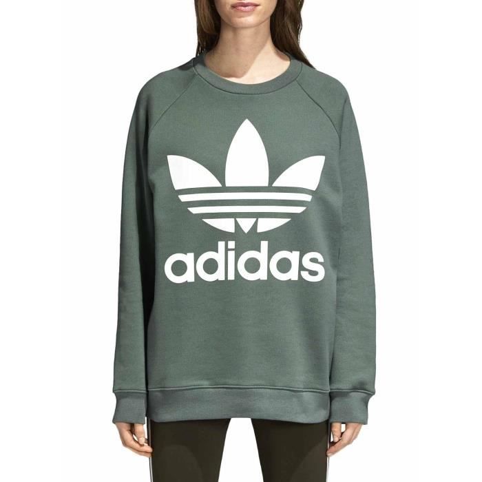 sweat adidas vert