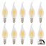 Led E14 C35 Flame 10 Lot Vintage De Ampoules 6w Filament Dimmable Xn8kwO0P