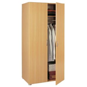 Armoire 2 portes avec penderie - Achat / Vente pas cher Armoire 2 portes avec penderie - Achat / Vente pas cher
