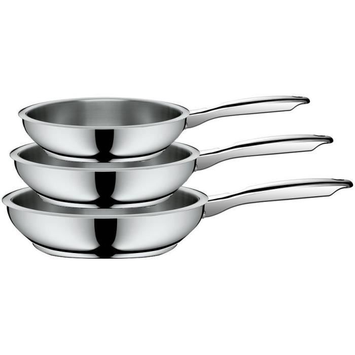 ART&CUISINE set de 3 poêles 20-24-28 cm
