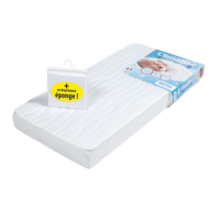 YOOPIDOO Matelas climatisé 70x140 cm + Drap housse