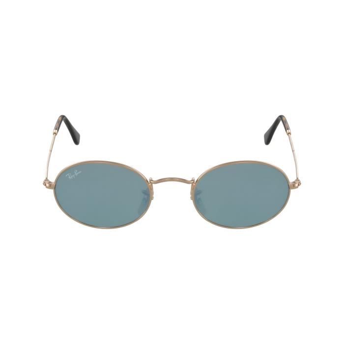 Rb3547 De 30 001 Or Ban Lunettes Flat Oval N Soleil Ray Lenses TlJ1FKc