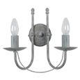 Provençale Luminaire Applique Tube Acier Peinture époxy Abj