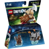 FIGURINE DE JEU Figurine LEGO Dimensions - Gimli - Le Seigneur des FIGURINE DE JEU Figurine LEGO Dimensions - Gimli - Le Seigneur des