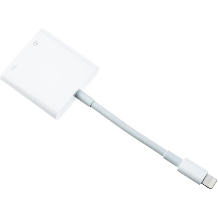 Adaptateur pour appareil photo Lightning vers USB 3