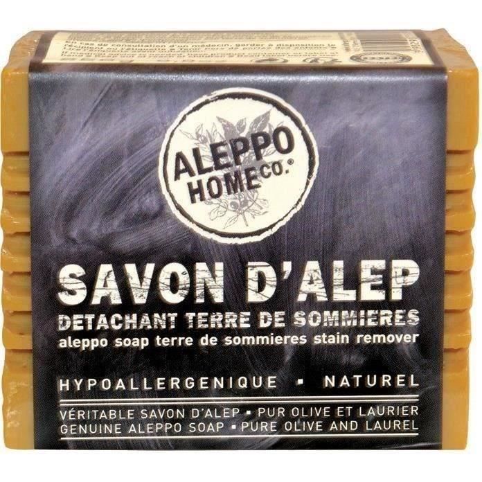 Savon d'Alep détachant à la terre de Sommières - 250g