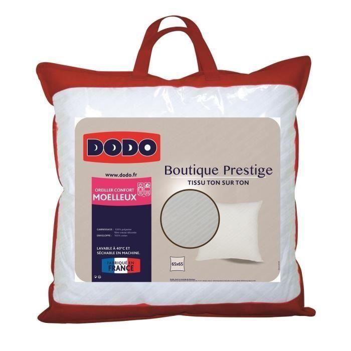 DODO Oreiller Boutique prestige 65x65 cm blanc