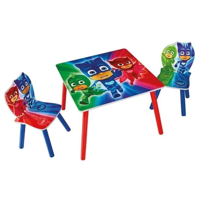 Worlds Apart - Table + 2 Chaises - Pyjamasques