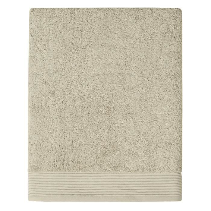 SANTENS Drap de bain GRACE 100x150 cm - Beige grège