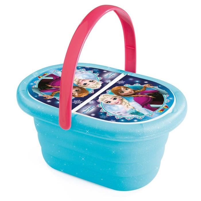 LA REINE DES NEIGES Smoby Panier Pique Nique + Acs