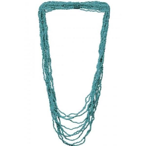 perle de rocaille bleu turquoise