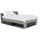 OXYGENE Lit adulte contemporain décor chêne prata