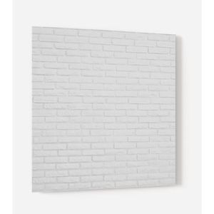 Fond de hotte "Texture brique blanche"