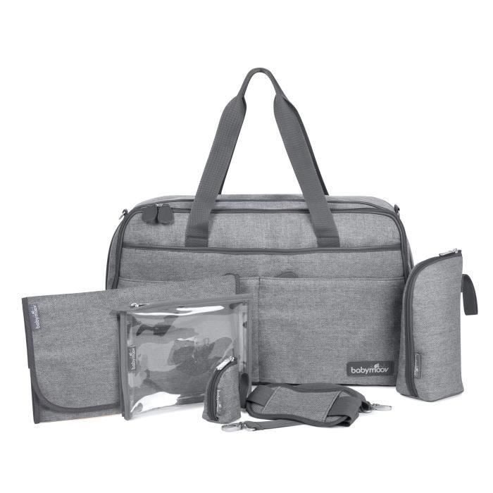 BABYMOOV Sac à Langer Traveller Bag Smokey