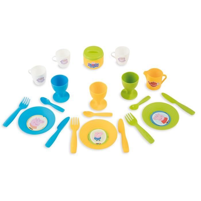 PEPPA PIG Smoby Panier Pique-Nique +21 Accessoires