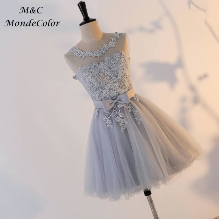 Robe demoiselle d honneur femme - Achat / Vente pas cher