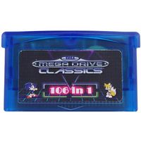 PACK ACCESSOIRE GBA SMS 106 en 1 jeux Sega Master System pour Game PACK ACCESSOIRE GBA SMS 106 en 1 jeux Sega Master System pour Game