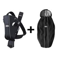 PORTE BÉBÉ BABYBJÖRN Porte-bébé et cape Original - Noir PORTE BÉBÉ BABYBJÖRN Porte-bébé et cape Original - Noir