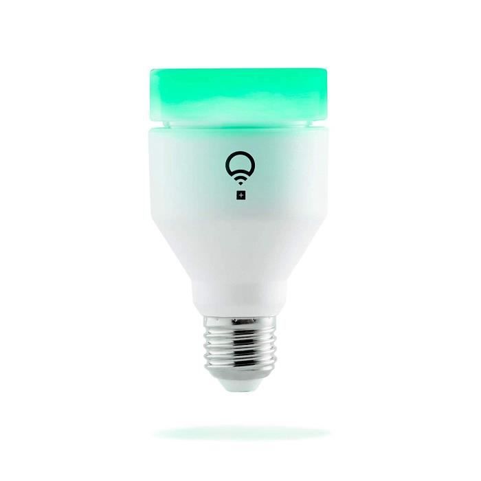 LIFX +Color/White Wi-Fi LED Light Bulb