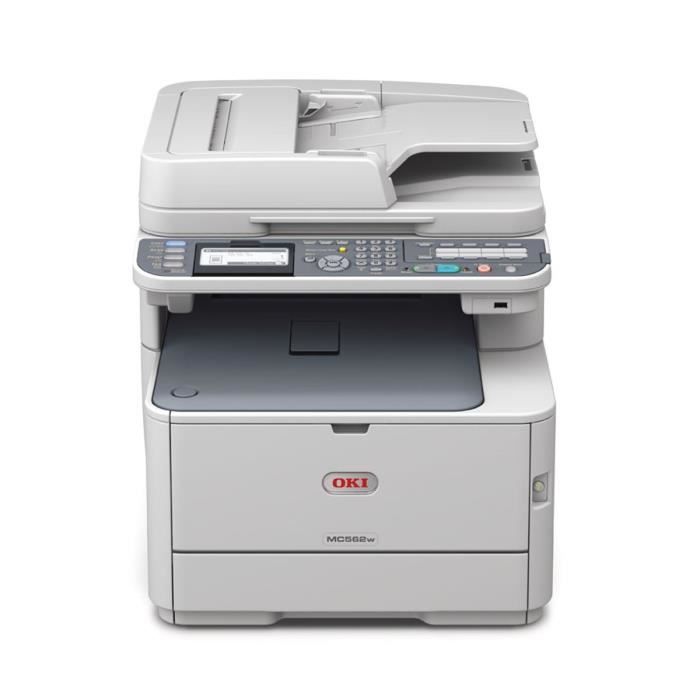 OKI Imprimante multifonction 4 en 1 MC562dnw - Laser - LED - Couleur - Ecran tactile - Recto/Verso - WIFI - A4 - Garantie 3 ans
