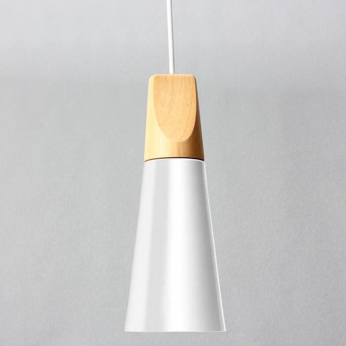 240v Abat Jour 11cm E27 U 25 Lampe Chevet Blanc De Suspension Ac110 0O8vmNnw