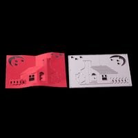 KIT SCRAPBOOKING Le paysage dans la nuit Métal Coupe Dies Stencil b KIT SCRAPBOOKING Le paysage dans la nuit Métal Coupe Dies Stencil b