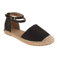 ESPADRILLE Espadrilles femme à double bride cheville bout pai ESPADRILLE Espadrilles femme à double bride cheville bout pai
